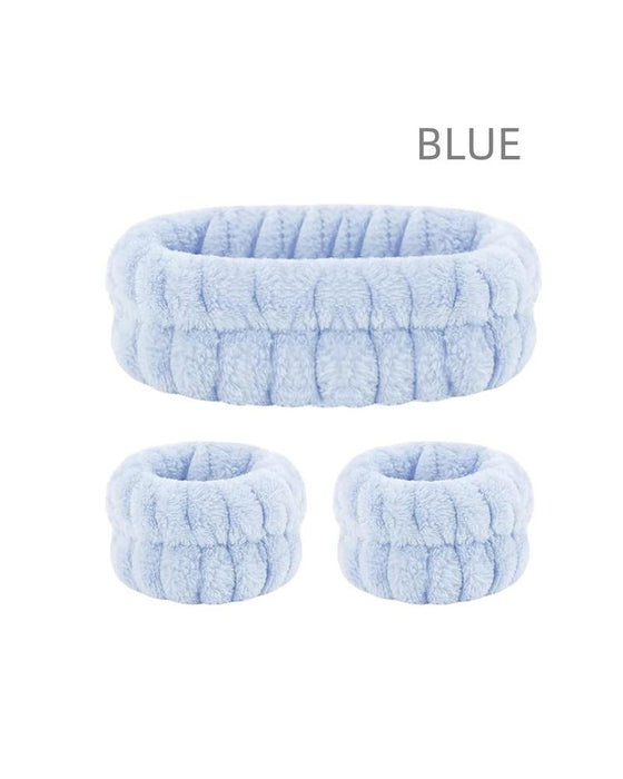 Lot De 3 Bandeaux Pour Le Lavage Du Visage