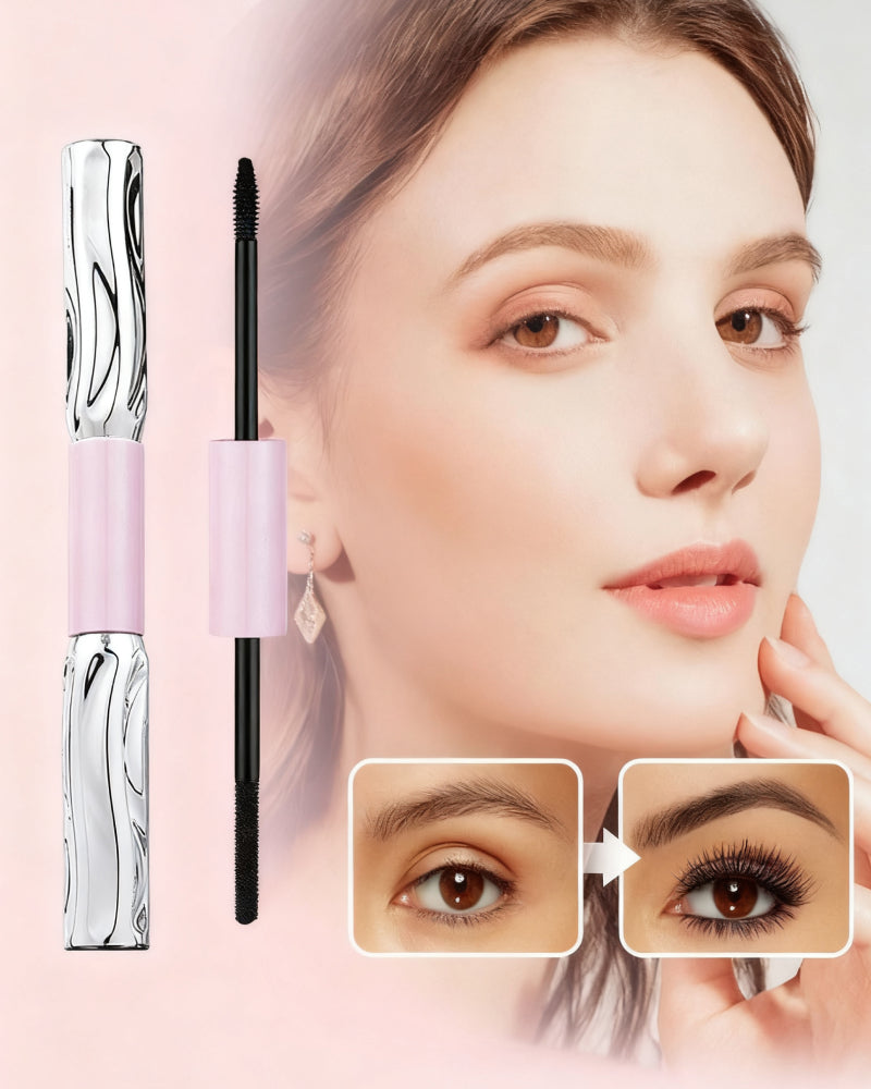 🔥 Mascara 2-en-1 Longue Tenue Volume et Courbes