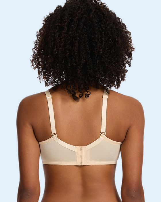Soutien-Gorge Maille Dentelle Plissé