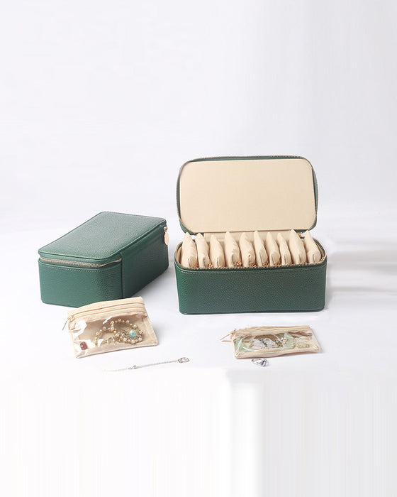 Boîte À Bijoux De Voyage Avec Petites Poches