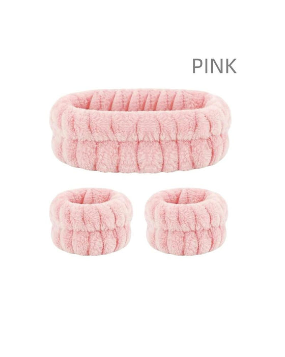 Lot De 3 Bandeaux Pour Le Lavage Du Visage