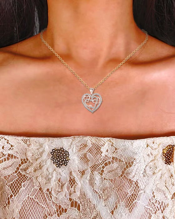 Collier Cœurs Entrelacés