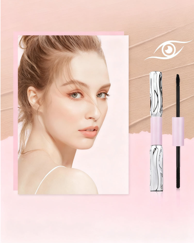 🔥 Mascara 2-en-1 Longue Tenue Volume et Courbes