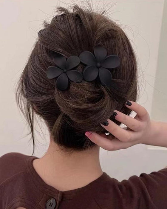 Barrettes Filles Dos Florale