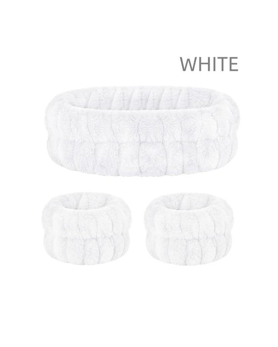 Lot De 3 Bandeaux Pour Le Lavage Du Visage