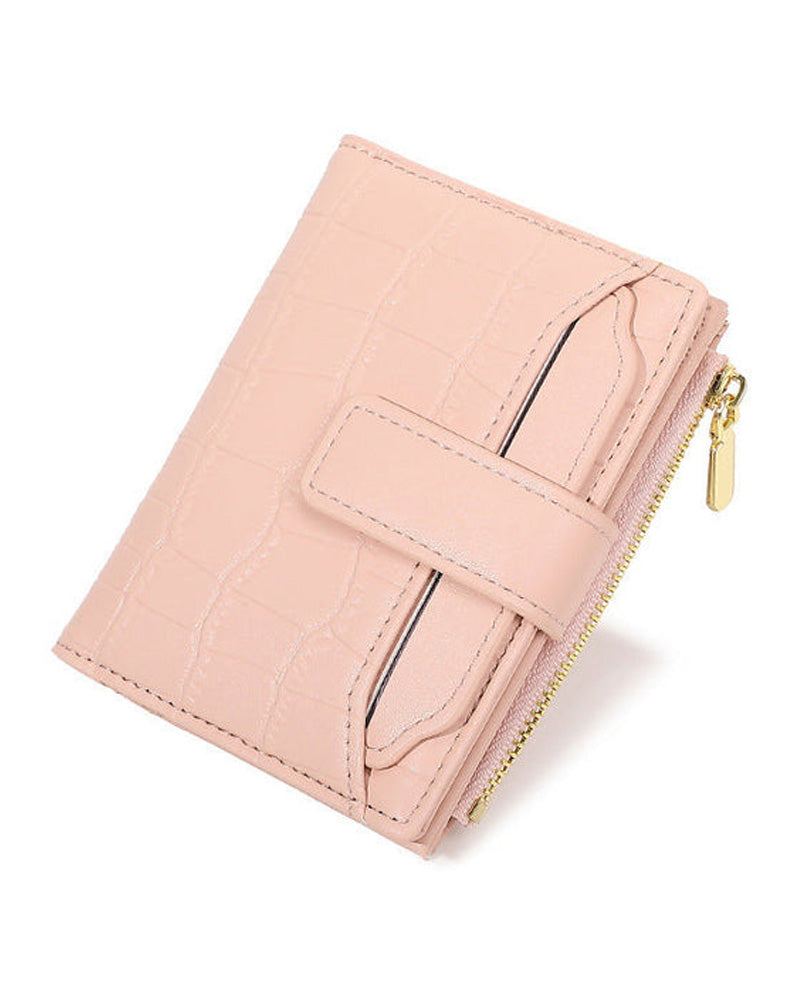 Portefeuille Compact Universel Pour Femmes