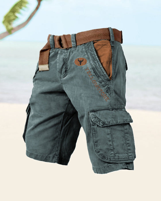 Short tactique multipoches pour hommes