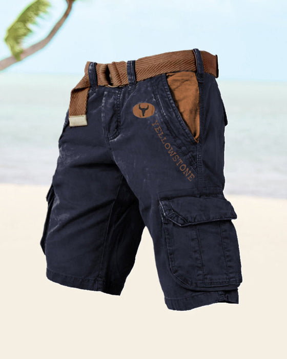 Short tactique multipoches pour hommes