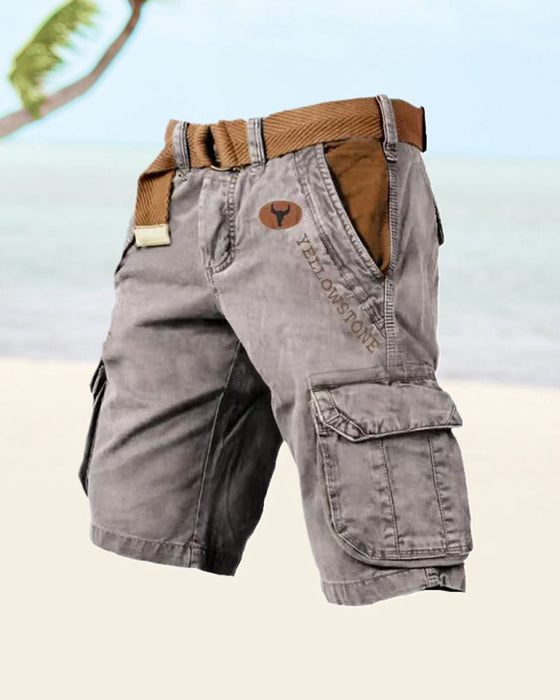 Short tactique multipoches pour hommes
