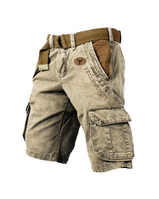 Short tactique multipoches pour hommes