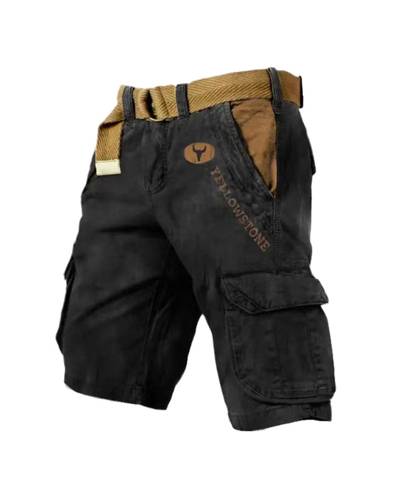 Short tactique multipoches pour hommes