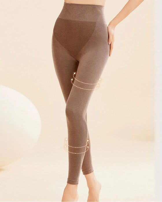 Leggings Uni Taille Haute