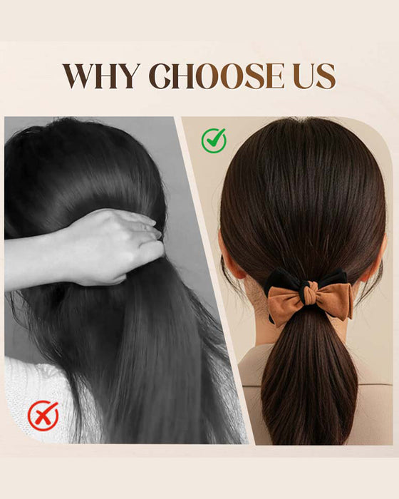 Élastique À Cheveux Élégant Élastique Nœud