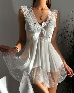 Lingerie Dentelle Garniture Dos Nu Bretelles