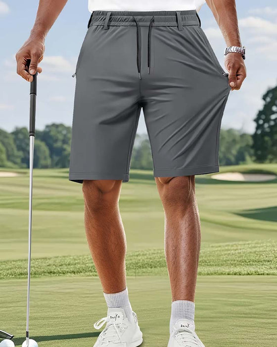 Shorts Taille Élastique Cordon Homme