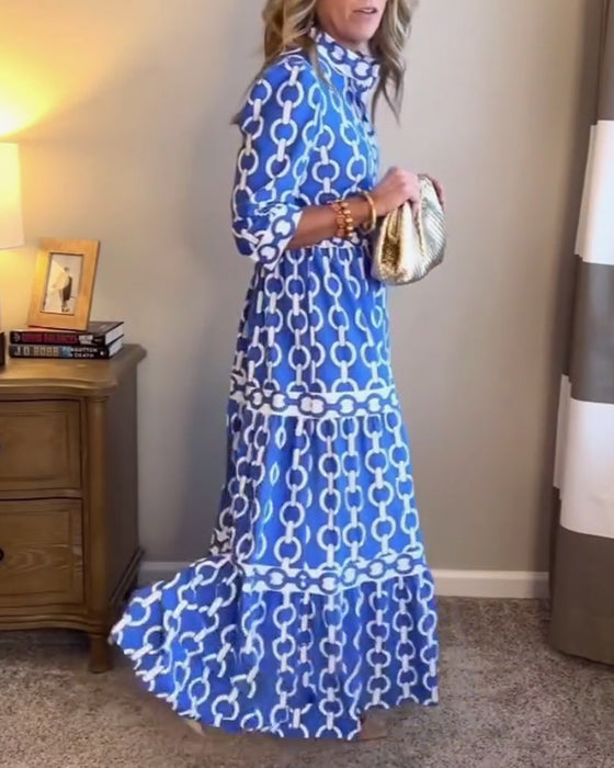 Robe Décontractée Vacances Bohème