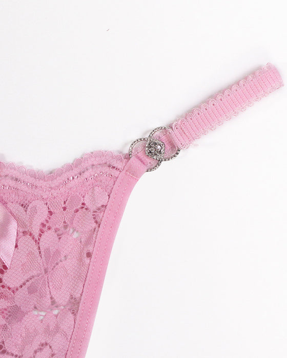 String Sexy Noeud Dentelle G-String