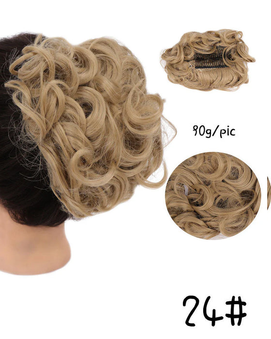 Pince Chignon Bouclé Peigne