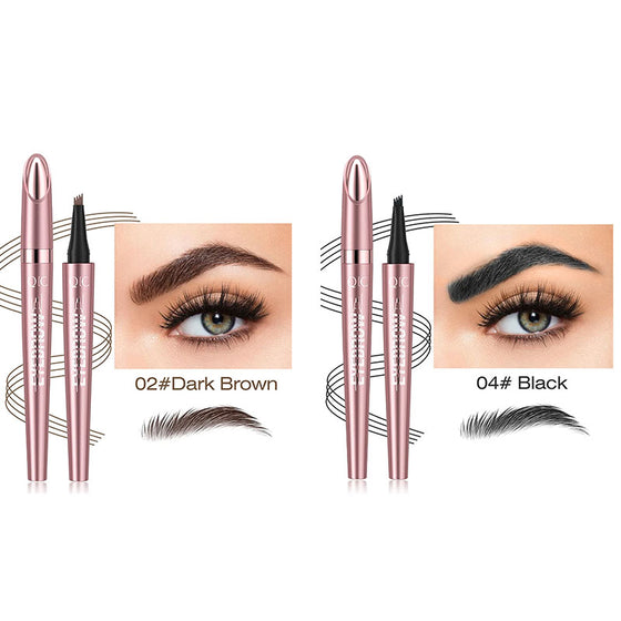 Crayon À Sourcils Liquide À Quatre Griffes