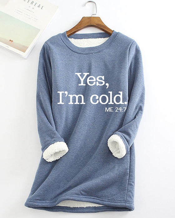 Sweat-shirt imprimé anglais