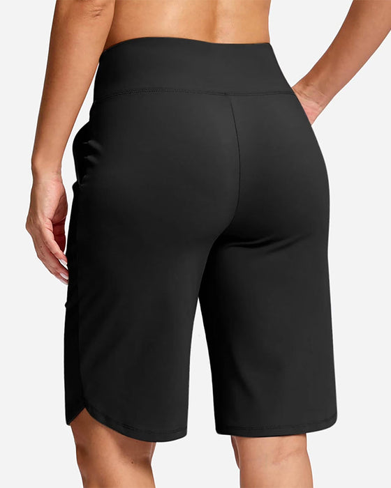 Pantalon À Taille Basse Unie Sport Décontracté