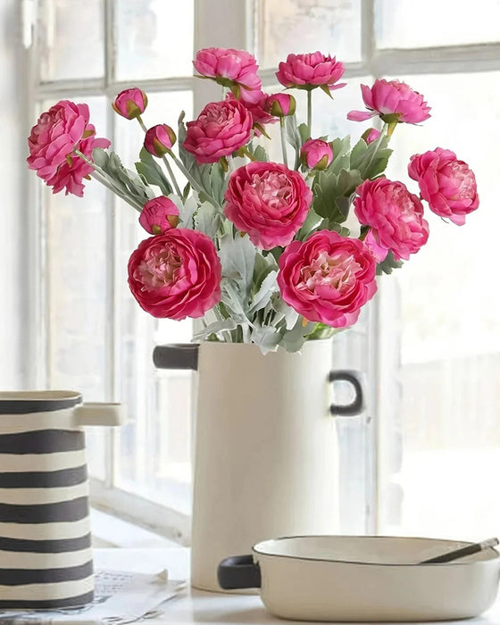 Fleur De Pivoine Artificielle - Résistant Aux UV, Imperméable, Résistant Au Vent