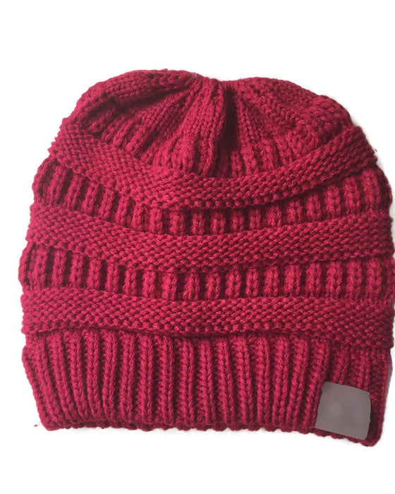 Bonnet Torsadé Chic Et Confortable Pour L’Automne Et L’Hiver