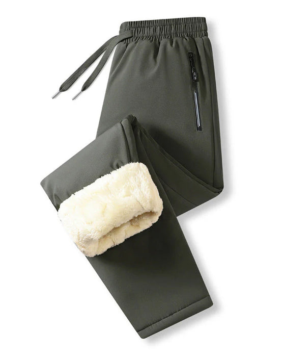 Pantalon Homme Doublure Chaude Imperméable Cordon