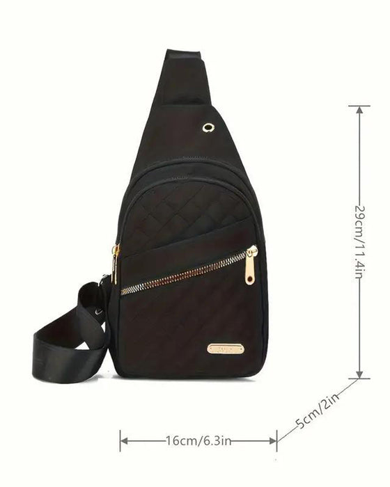 Sac À Dos Sling Crossbody Pour Femme Homme