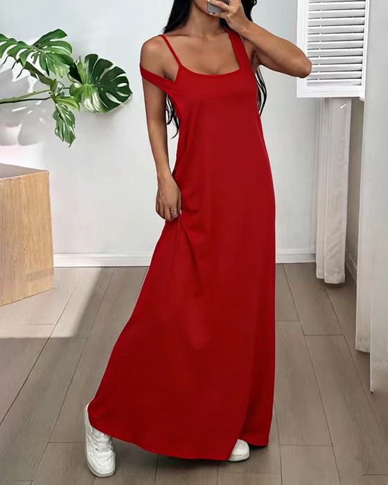 Ensemble Robe Unie Deux Pièces