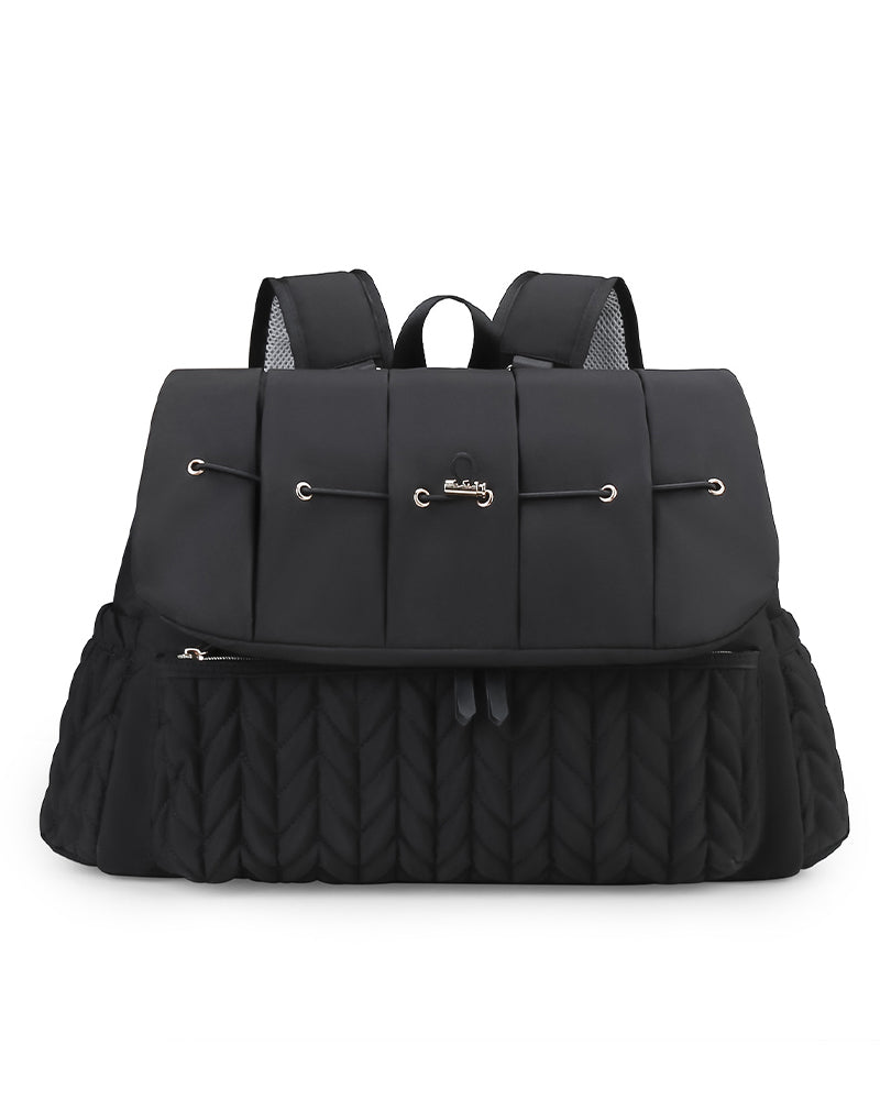 Sac Matelassé Double-Épaule Maman