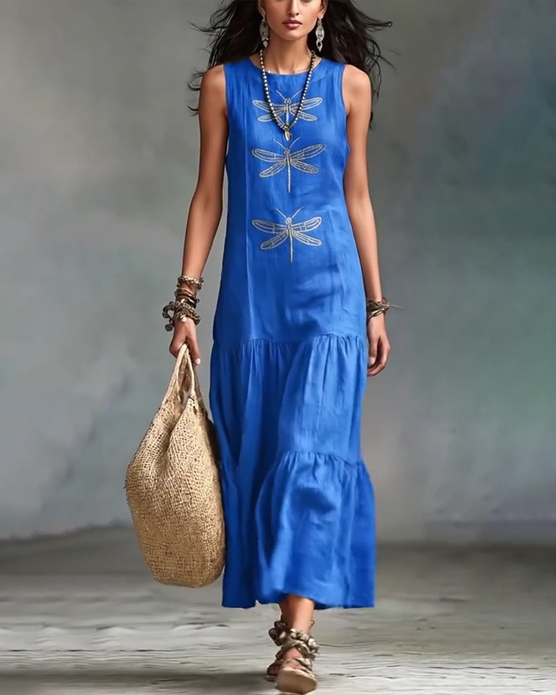 Robe Ourlet A Sans Manches Longue