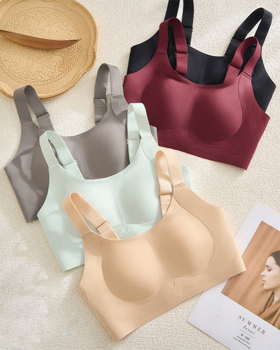 Soutien-gorge Fin et Sans Armature avec Bonnets Oreilles de Lapin