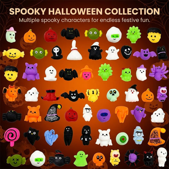 Ensemble de jouets anti-stress Squishies d'Halloween