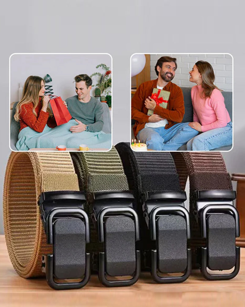 Ceinture Tactique Nylon pour Homme - Boucle Durable & Taille Ajustable