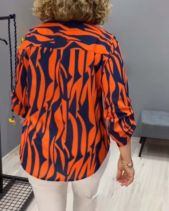 Blouse Imprimée Casual