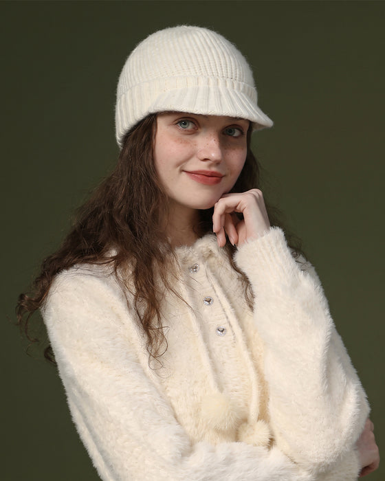 Casquette De Baseball Extérieure En Tricot