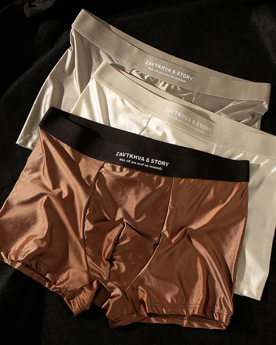 Luxe Soie Glacée Boxer Homme