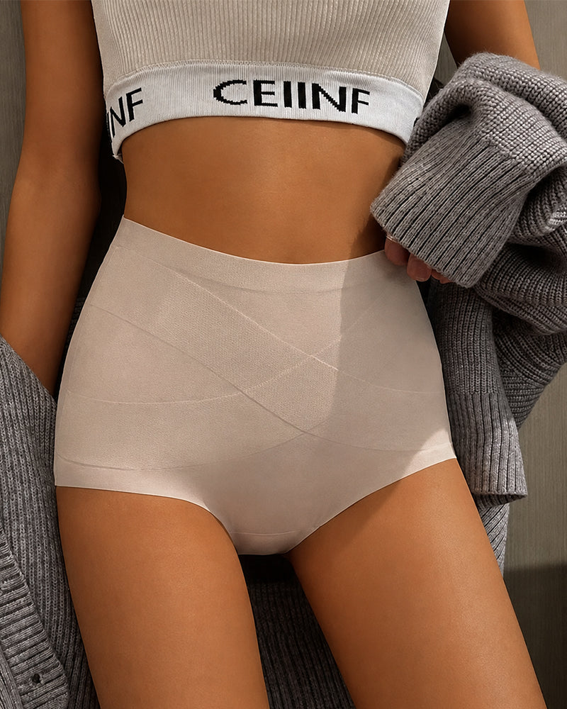 Culotte Soie Glacée Sans Couture Élévateur