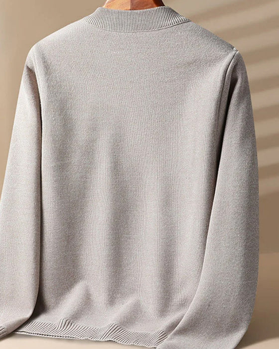 Pull HommeS Hiver Doudoune Chaud Tricoté