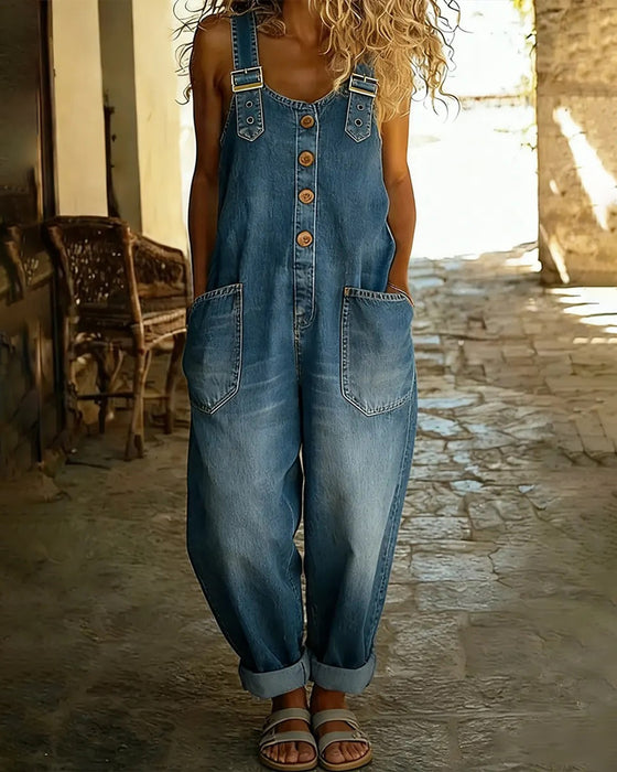 Combinaison Ajustable Denim