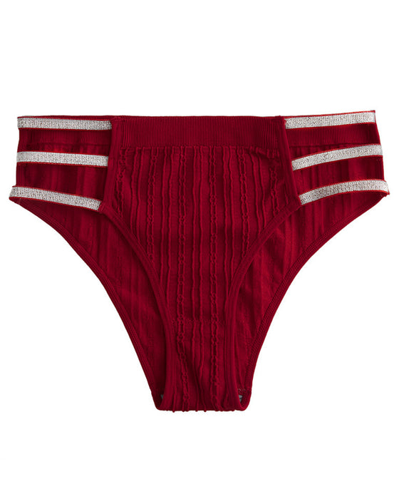 Culotte Mûre Élégante Haute Taille Coupe