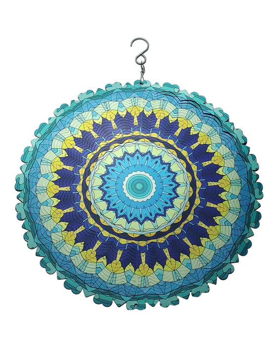 3D Coloré Vent Tournant Mandala