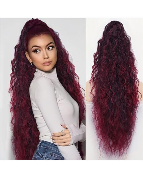 Extension De Cheveux Bouclés Ondulés Crépus