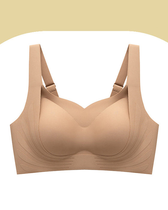 Soutien-Gorge Push-Up Sans Armature Et Sans Couture Pour Femme