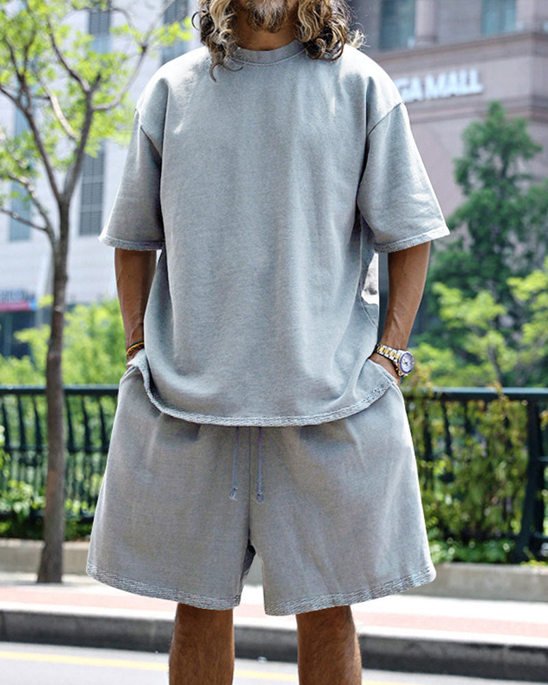 Ensembles De Sport Sans Manches Unis Et Décontractés