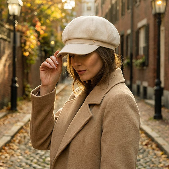 Casquette Newsboy De Style Britannique
