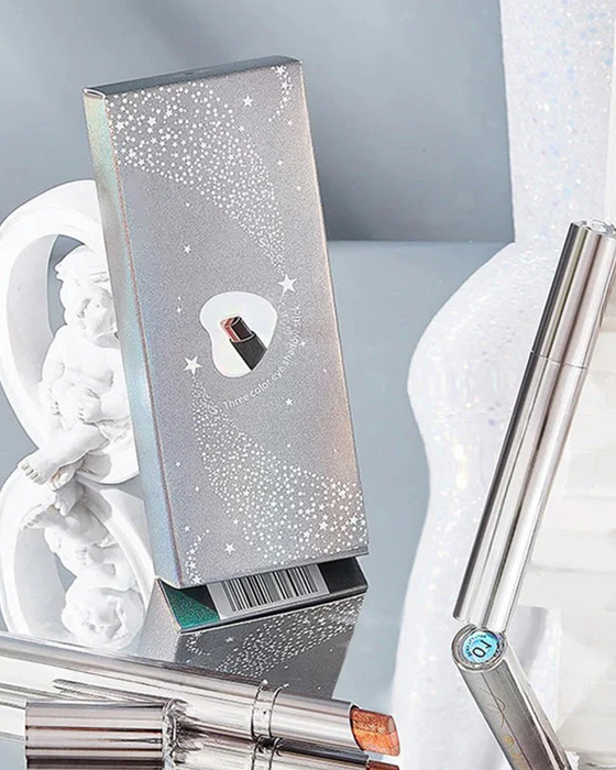 Crayon Fard À Paupières Pailleté Waterproof Avec Dégradé De Couleurs