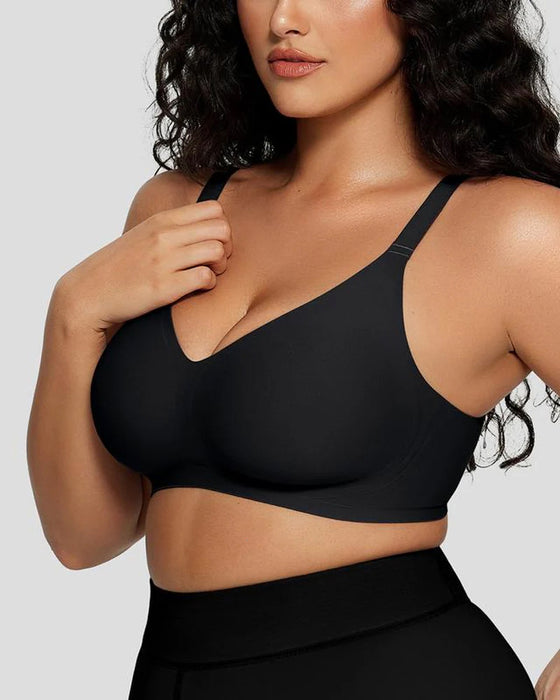 Soutien-Gorge Femme Confortable Sans Coutures Bonnets Complets Doux et Crémeux