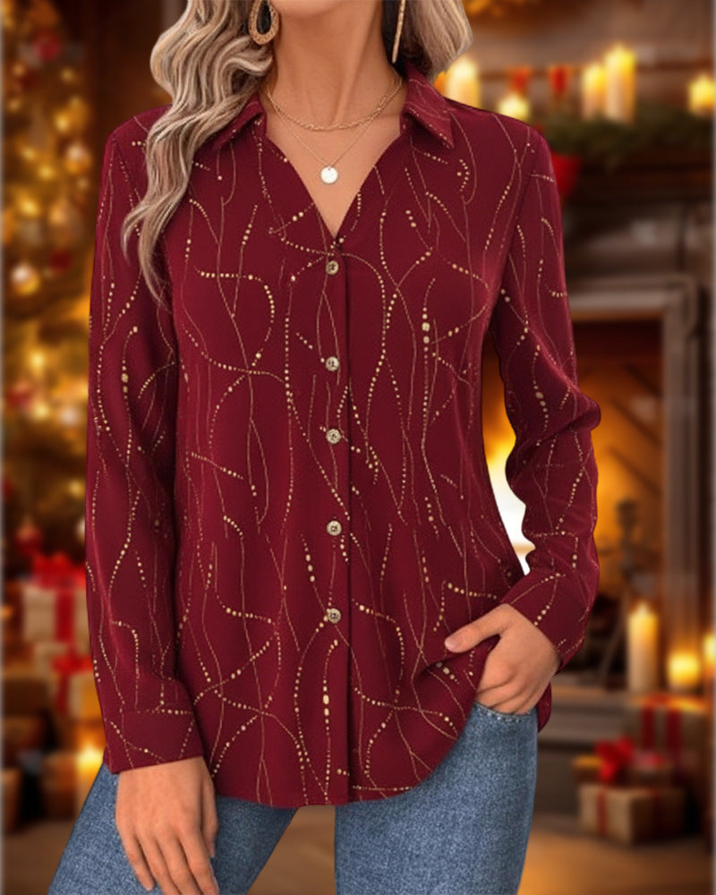 Top Avec Détail De Point De Couture, Coupe Large